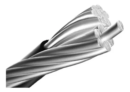 CABLE PARA BAJANTE 1+1 ALUMINIO, CALIBRE 6, IUSA - Imagen 2
