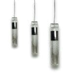 LAMPARA COLGANTE TUBO GRIS