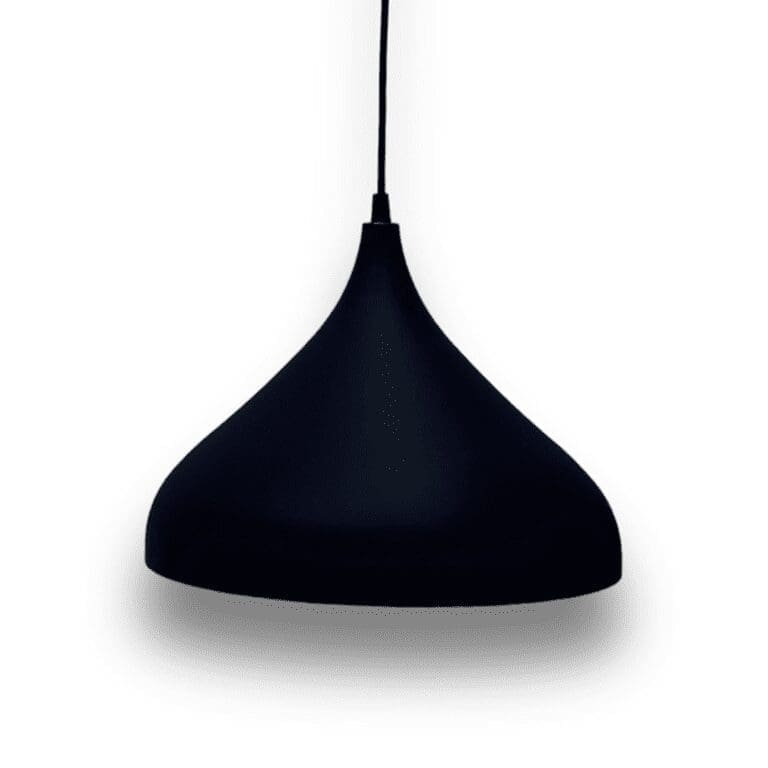 LAMPARA SESENTERA NEGRA