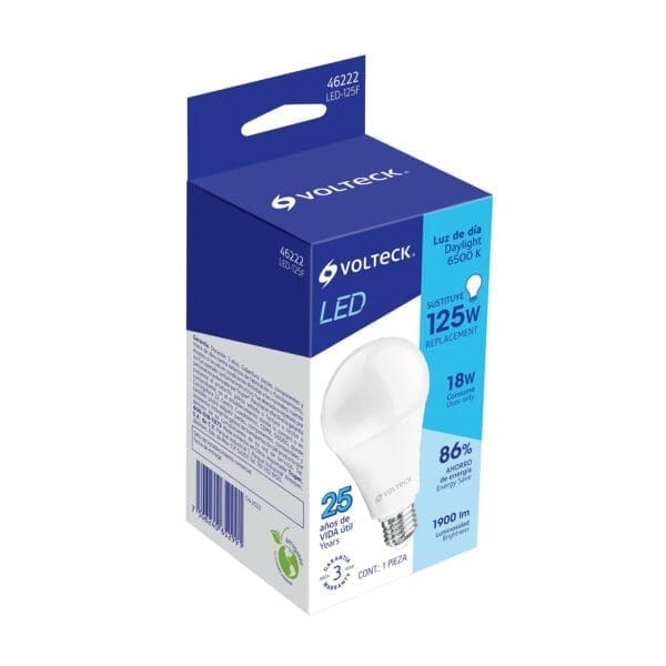 LAMPARA DE LED T/ BULBO, 18W VOLTECK - Imagen 3