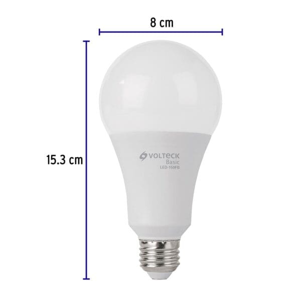 LAMPARA LED T/BULBO 18 W VOLTECK BASIC - Imagen 2