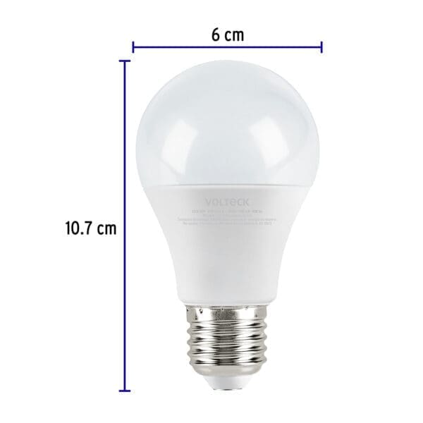 LAMPARA LED T/ BULBO 9 W VOLTECK - Imagen 2