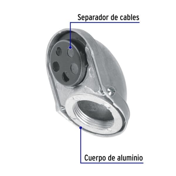 MUFA ROSCADA 1 1/4" ESTANDAR VOLTECK - Imagen 2