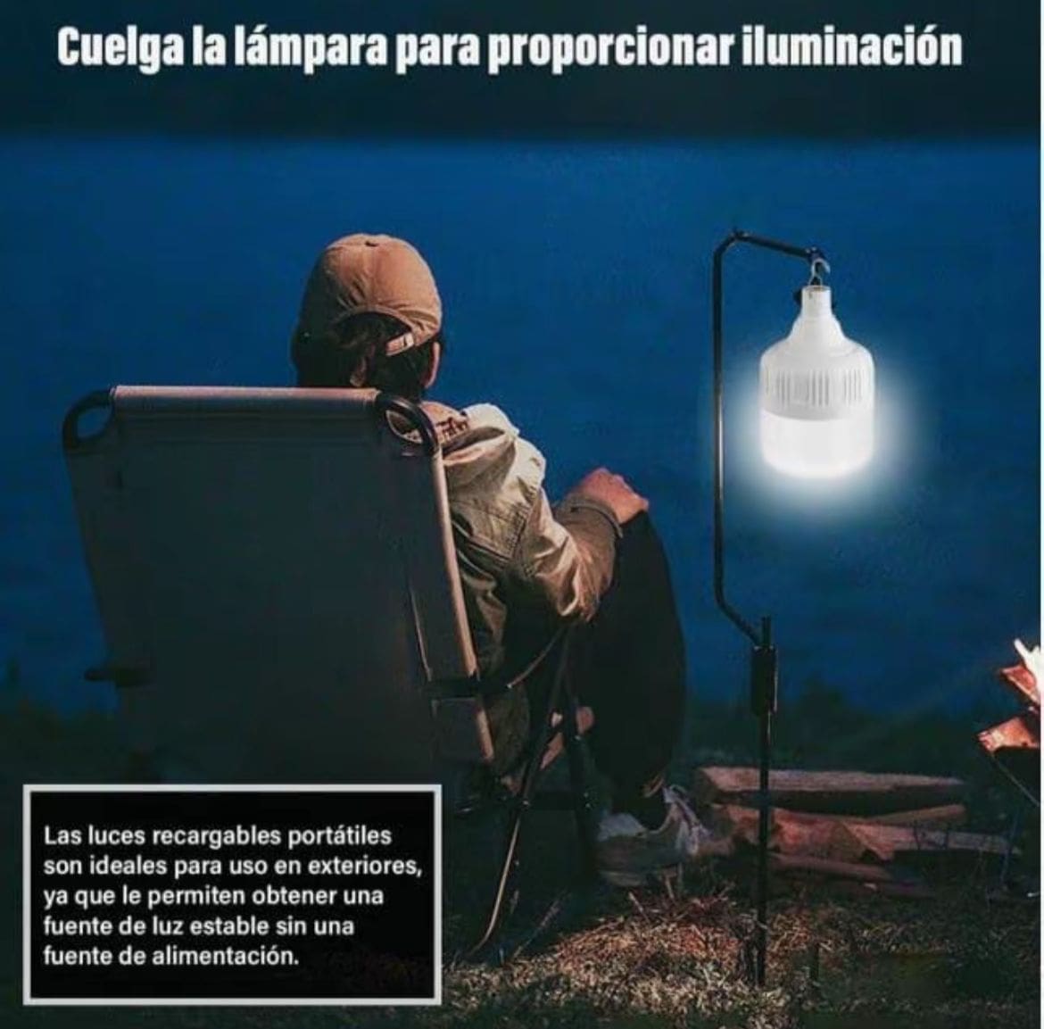 FOCO RECARGABLE USB 50W - Imagen 4